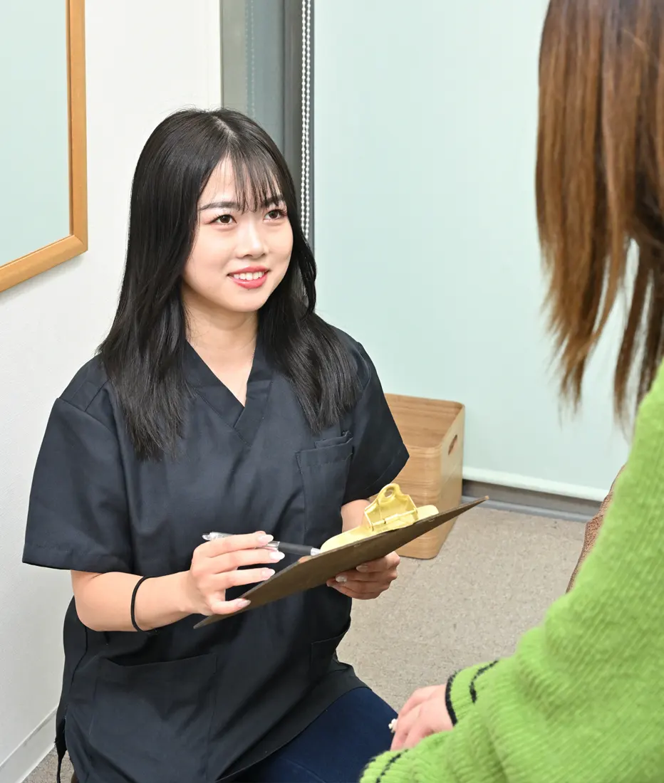患者さまの体に合わせたセミオーダープラン