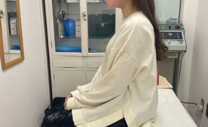 座り姿勢のチェック