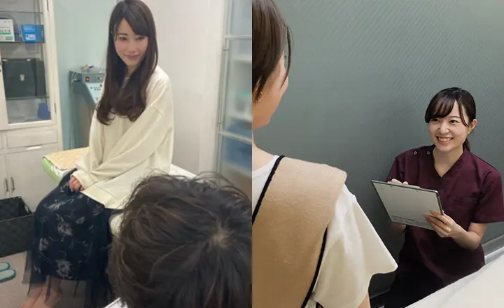 カウンセリング、施術のご説明